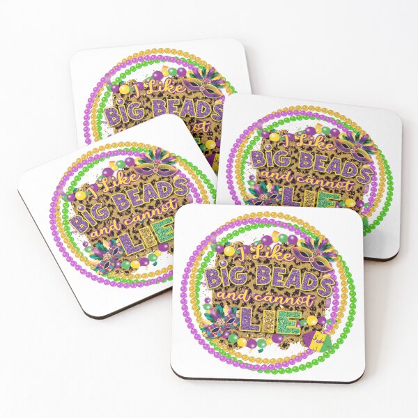 Item preview, I Like Big Beads and cannot Lie, Mardi Gras 2025 designed and sold by LadyRebelFL.