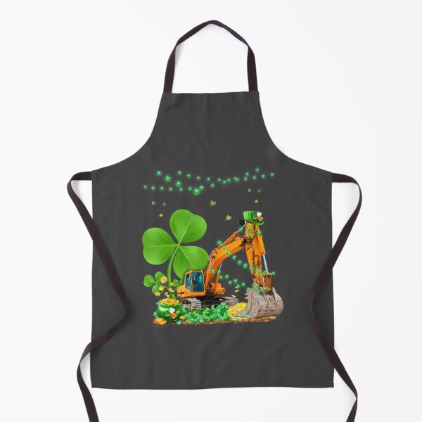 Item preview, Construction Excavator St Patricks Day Boys Girls Toddler  designed and sold by spiersturtonk.