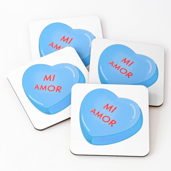 Item preview, Mi amor conversation heart valentines designed and sold by DarbyHunterArt.