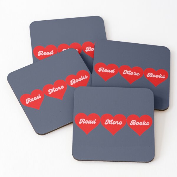 Item preview, Read More Books Hearts designed and sold by polishalpaca.