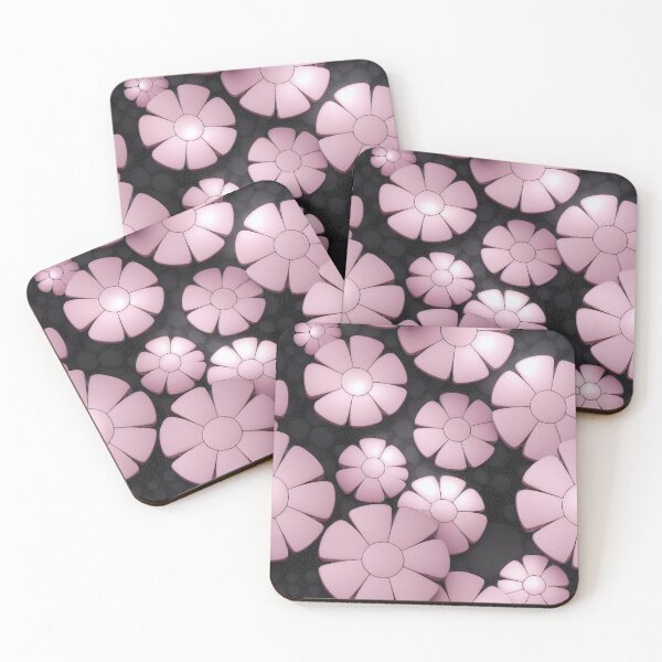 Item preview, flowers pink black designed and sold by Tim-Ries.