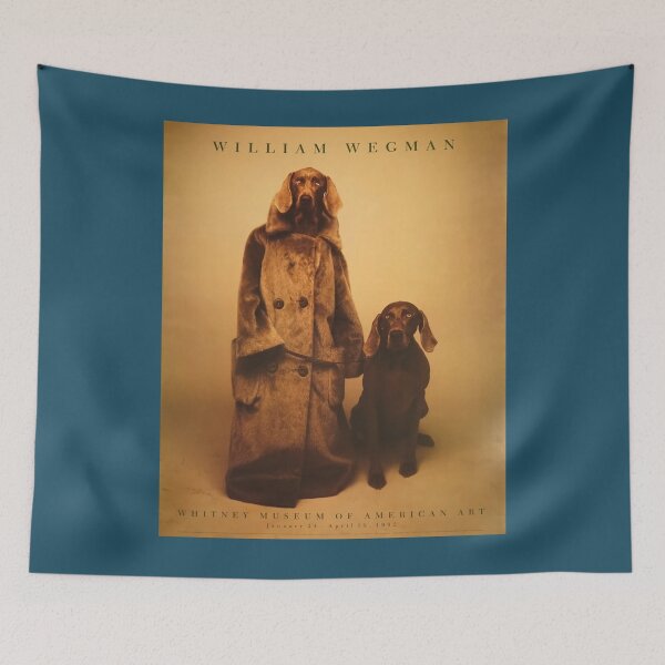Item preview, William Wegman exhibition designed and sold by DeeKozey.