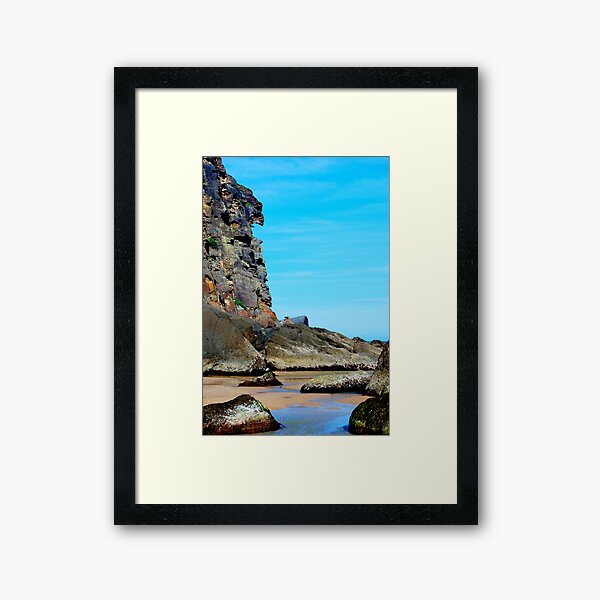 Eagle Face - Redhead Beach NSW Framed Art Print