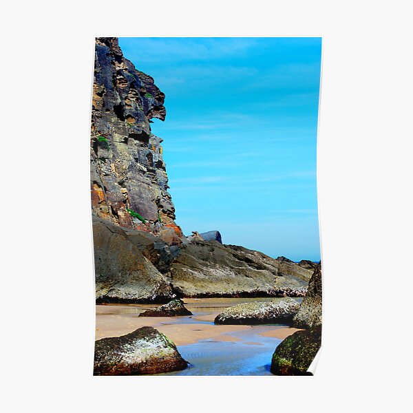 Eagle Face - Redhead Beach NSW Poster
