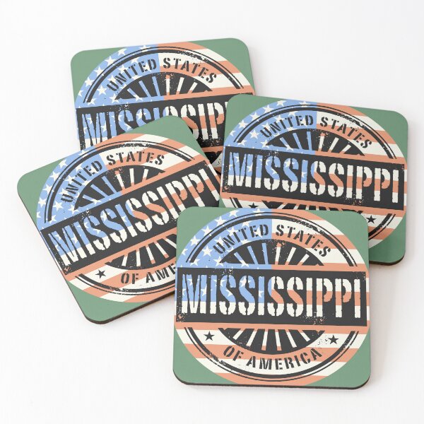 Item preview, Mississippi, USA flag designed and sold by studio838.