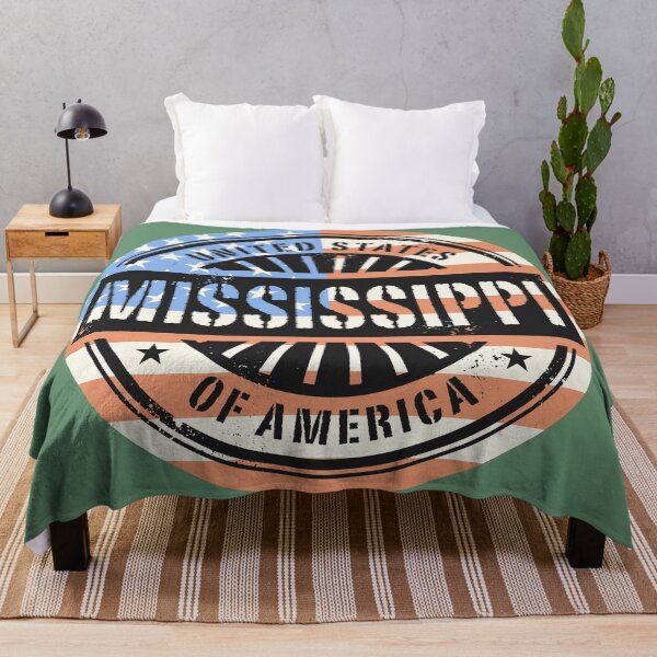 Item preview, Mississippi, USA flag designed and sold by studio838.
