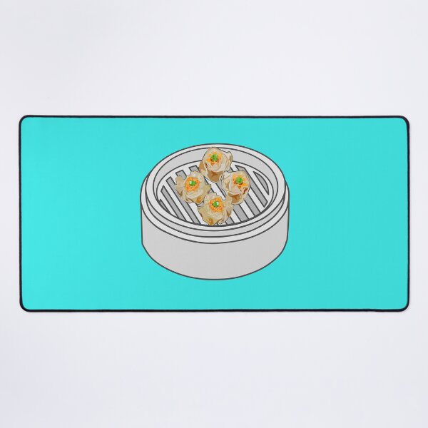 Item preview, Shumai dim sum cartoon illustration designed and sold by Misscartoon.