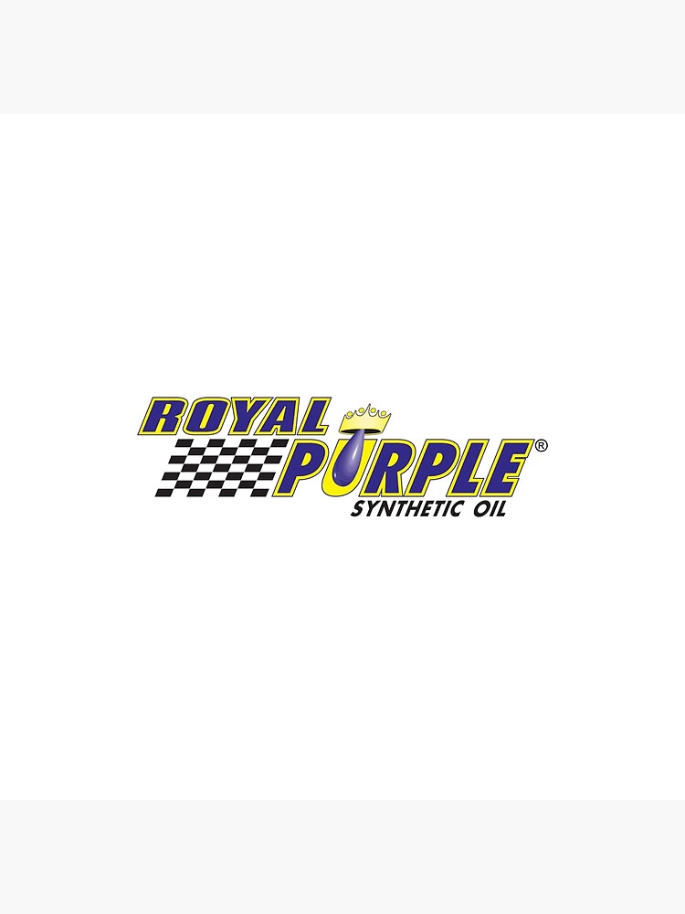 royal purple synthetic oil logo Poster for Sale by ashton62
