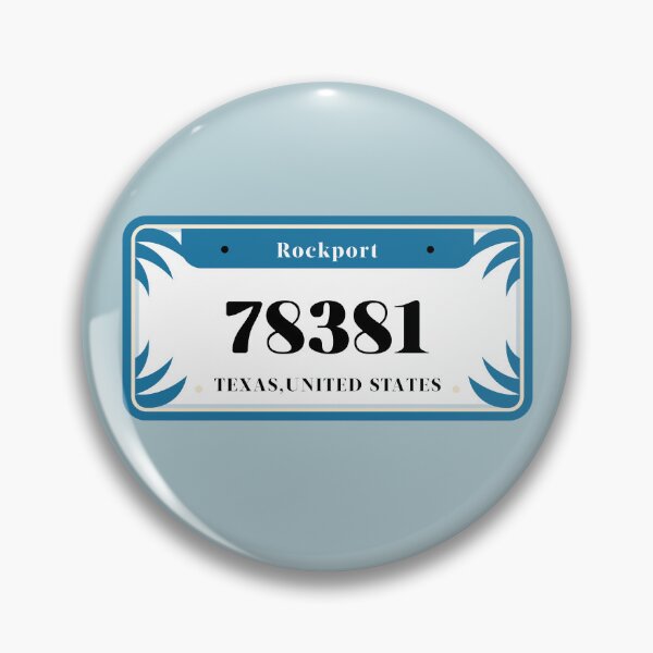 Item preview, Blue Rockport tx zip code 78381  designed and sold by nistee.