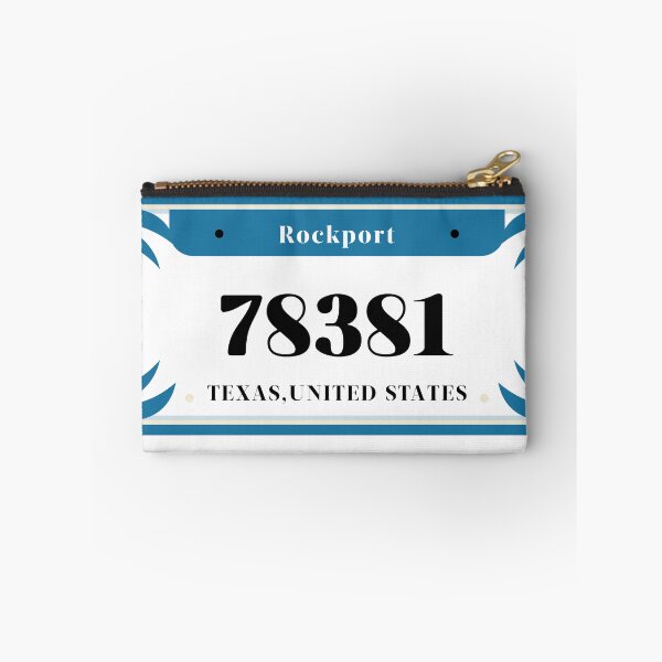 Item preview, Blue Rockport tx zip code 78381  designed and sold by nistee.