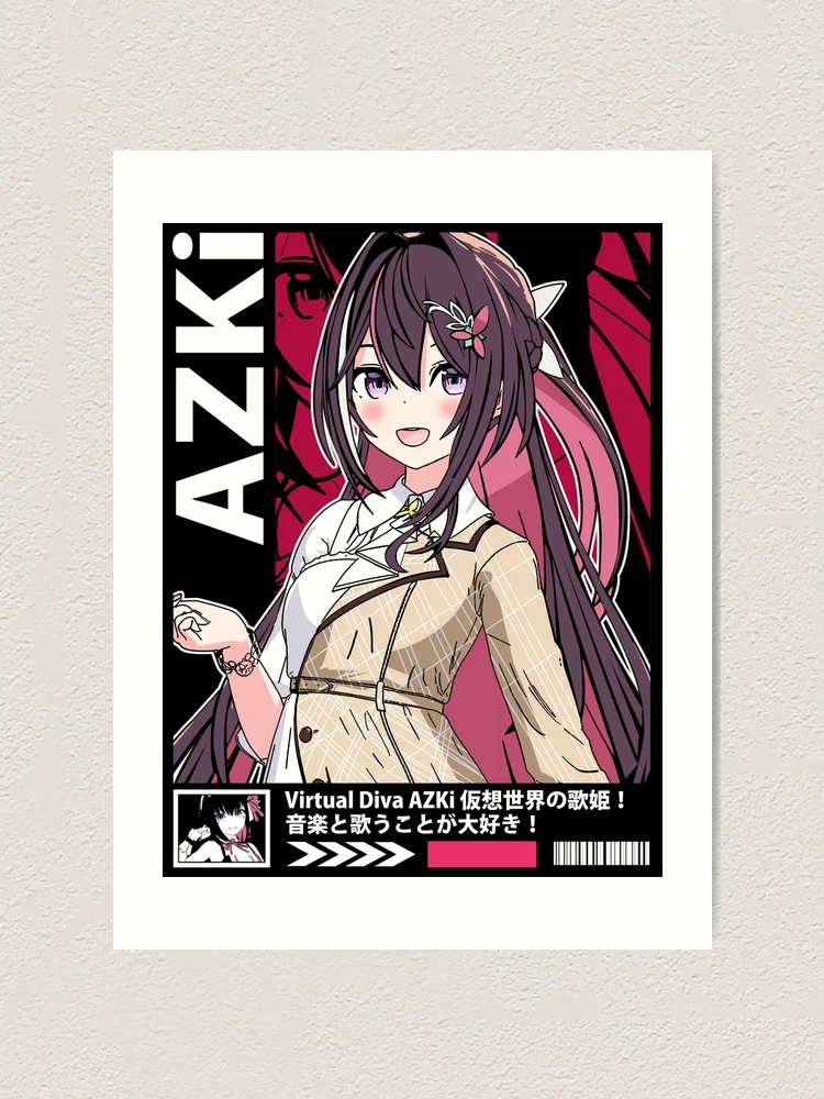 ホロライブ Virtual Diva AZKi ロングタペストリー Long Hair AZKi