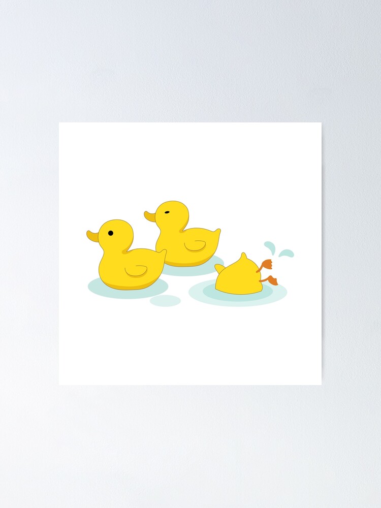 Tiny ducks Poster for Sale by BrownPenguin