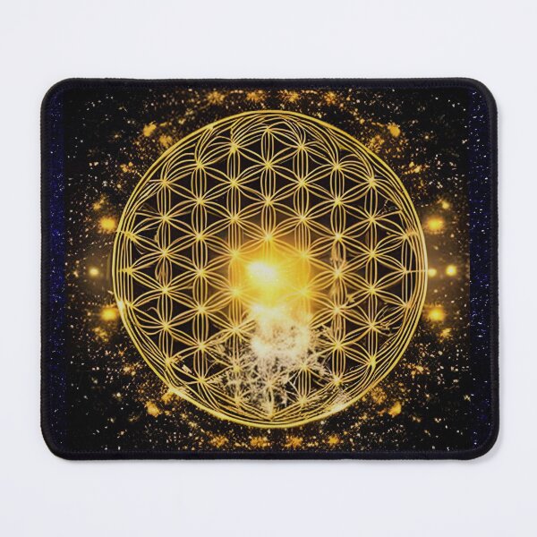 Item preview, The flower of life for meditation, yoga & naturopathic practice designed and sold by Jawoahl.
