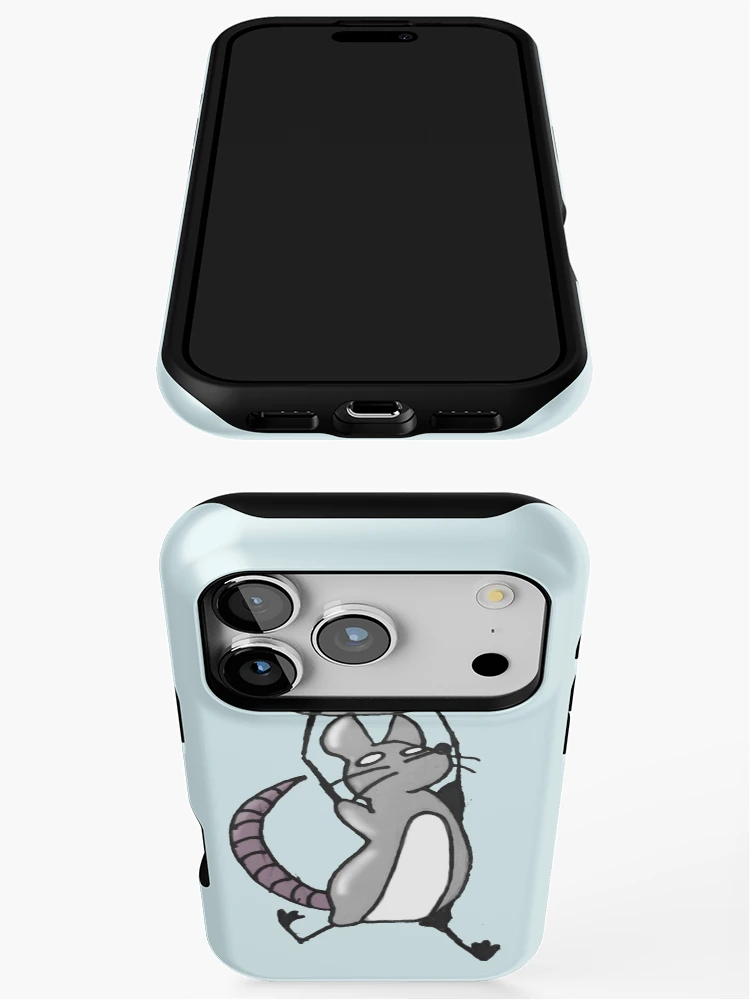 Thumbnail 3 of 4, iPhone Case, Robber Rat designed and sold by JavaDraws.