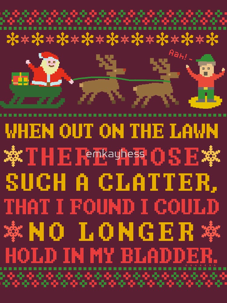 funny twas the night before christmas humorous 8 bit by emkayhess - Funny Twas The Night Before Christmas funny twas the night before christmas humorous 8 bit by emkayhess - Funny Twas The Night Before Christmas