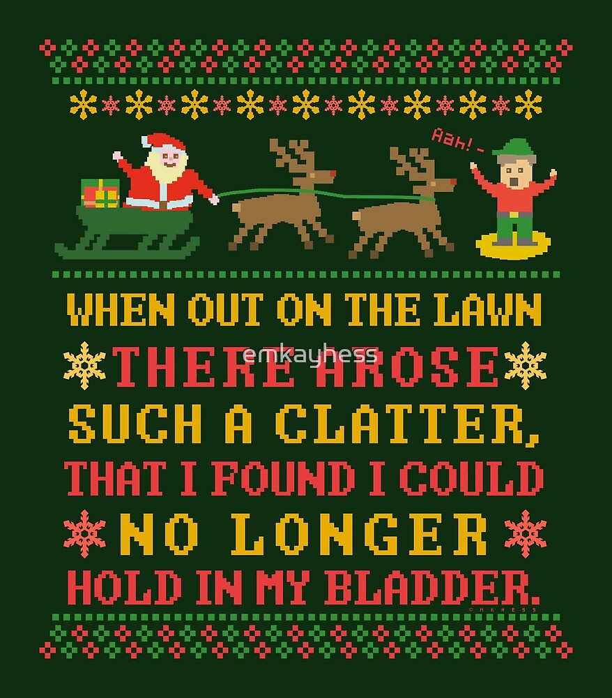 twas the night before christmas shirt