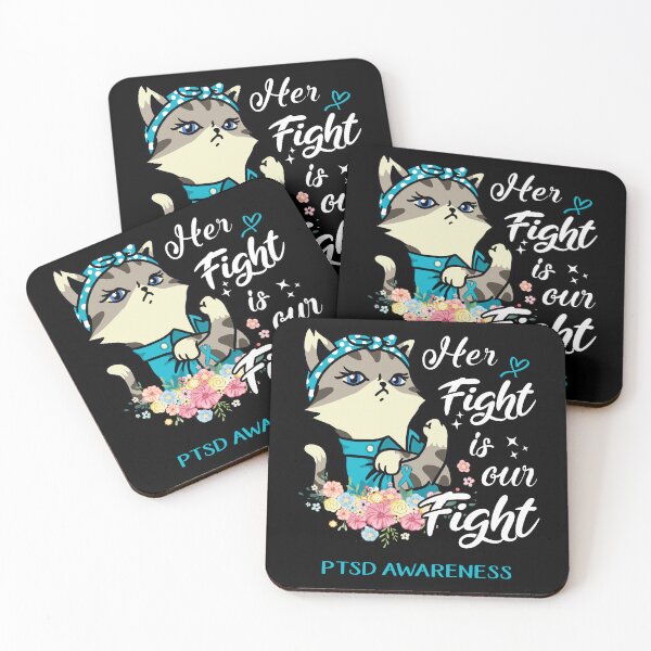 Item preview, PTSD Awareness - Her Fight is our Fight designed and sold by RekaJoJo.