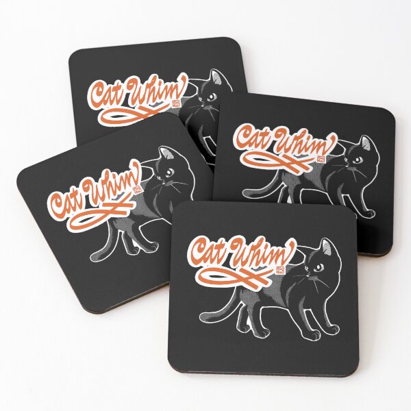 Item preview, Black cat Whim designed and sold by BATKEI ART.