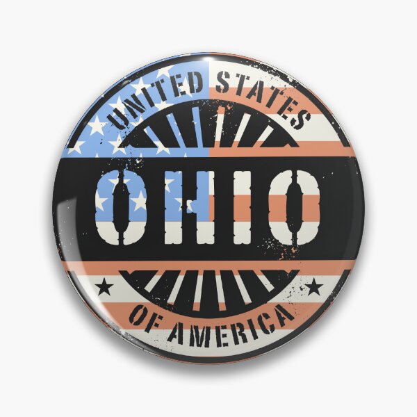 Item preview, Ohio, USA flag designed and sold by studio838.