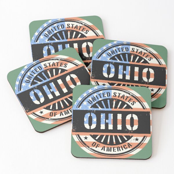 Item preview, Ohio, USA flag designed and sold by studio838.