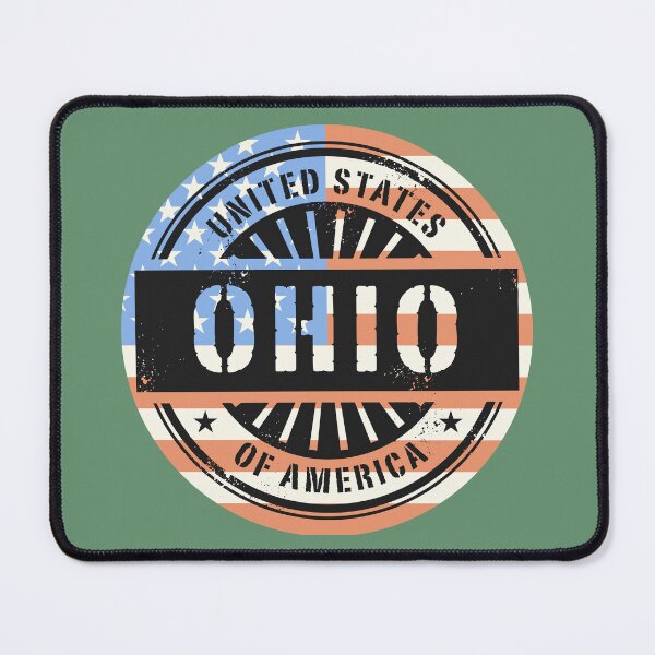 Item preview, Ohio, USA flag designed and sold by studio838.