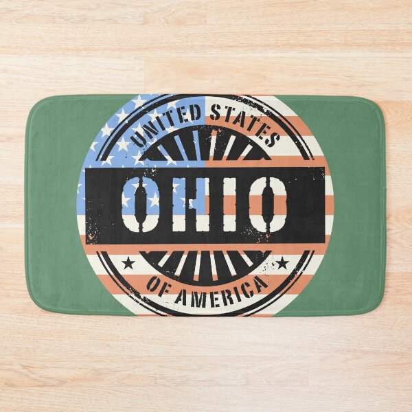 Item preview, Ohio, USA flag designed and sold by studio838.