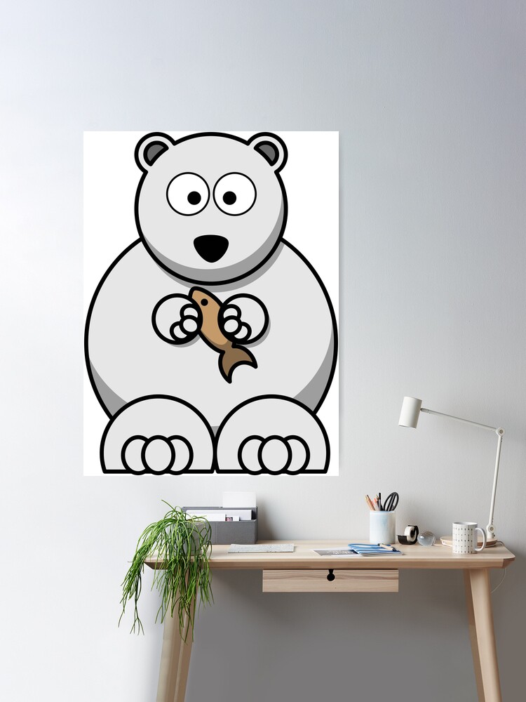 Cartoon Polar Bear\