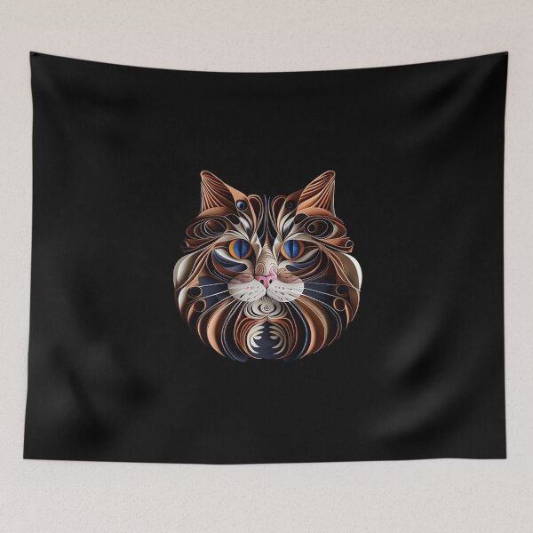 Item preview, Maine Coone - The Paper Collection designed and sold by FiveIntentions.