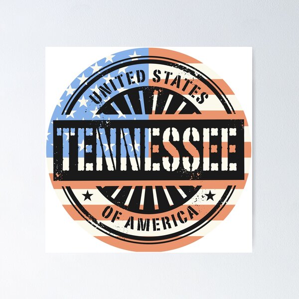 Item preview, Tennessee, USA flag designed and sold by studio838.