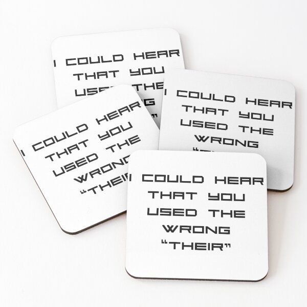 Item preview, You Used The Wrong THEIR! designed and sold by Trash_Mouse__.