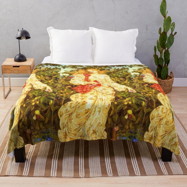 Item preview, Flora is an 1894 painting by Evelyn De Morgan. designed and sold by CristalleLisa.