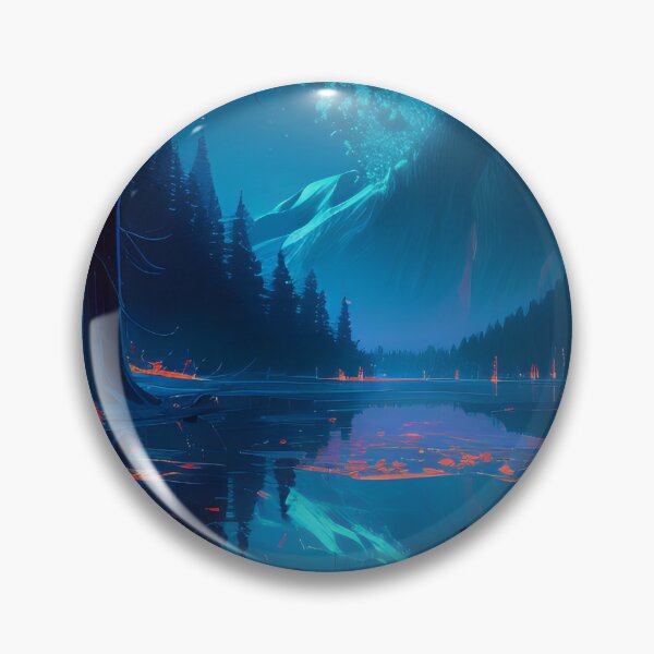 Item preview, Aurora and Mountain designed and sold by D3monic.