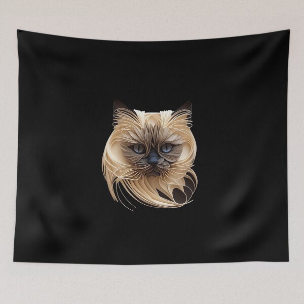 Item preview, Birman Cat - The Paper Collection designed and sold by FiveIntentions.