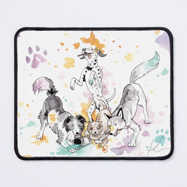 Item preview, Arty Dogs designed and sold by Heather Malone Illustration.