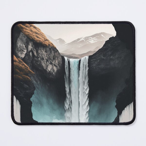 Item preview, Chasm Waterfall View designed and sold by rukesdesigns.