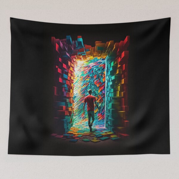 Item preview, Trapped in a Psychedelic Dream designed and sold by CosmicBee.