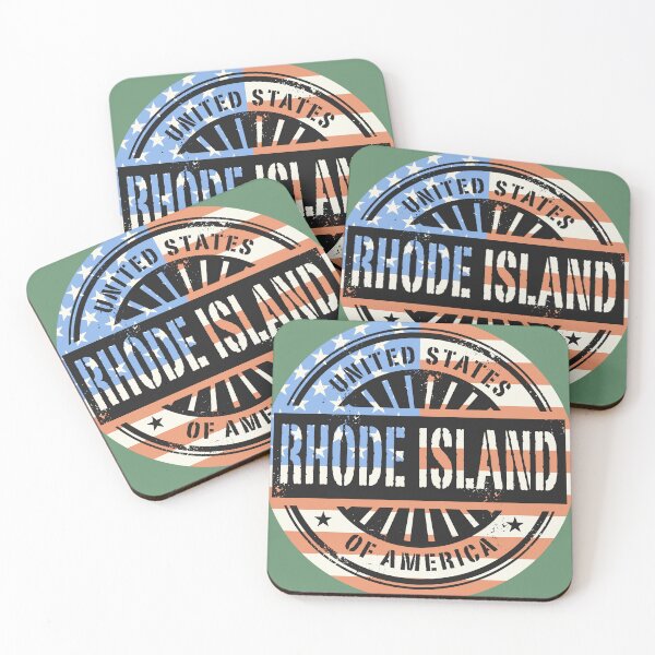Item preview, Rhode Island, USA flag designed and sold by studio838.
