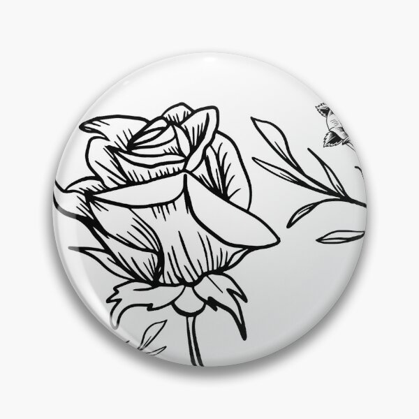 Item preview, Bad but sad boi club rose flower designed and sold by ALIENATIVED.