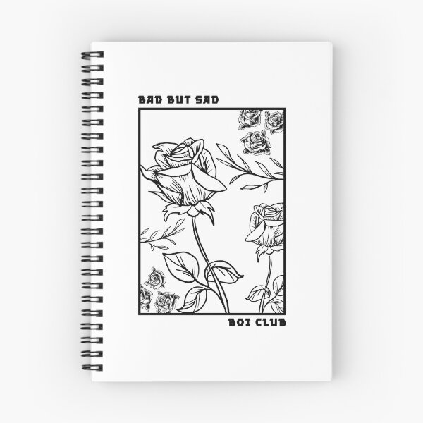 Item preview, Bad but sad boi club rose flower designed and sold by ALIENATIVED.