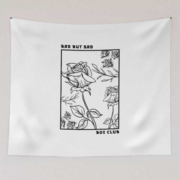 Item preview, Bad but sad boi club rose flower designed and sold by ALIENATIVED.