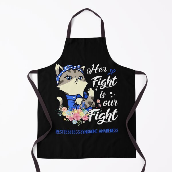 Item preview, Restless Legs Syndrome Awareness - Her Fight is our Fight designed and sold by RekaJoJo.