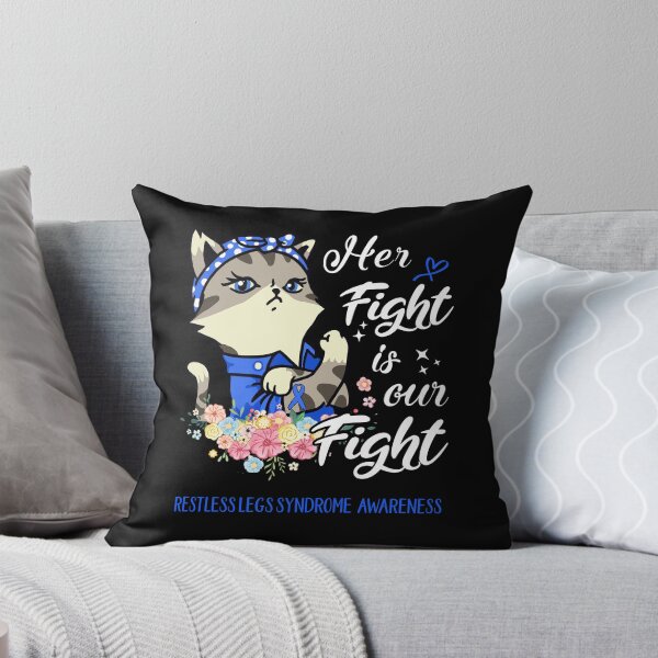 Item preview, Restless Legs Syndrome Awareness - Her Fight is our Fight designed and sold by RekaJoJo.