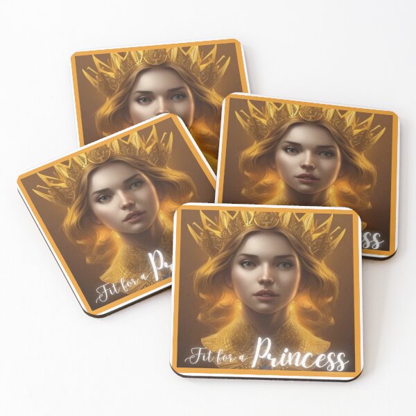 Item preview, Fit for a Princess (gold orange version) designed and sold by PhotoDesignNZ.
