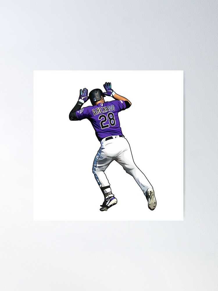 Nolan Arenado  Sports design inspiration, Baseball poster design