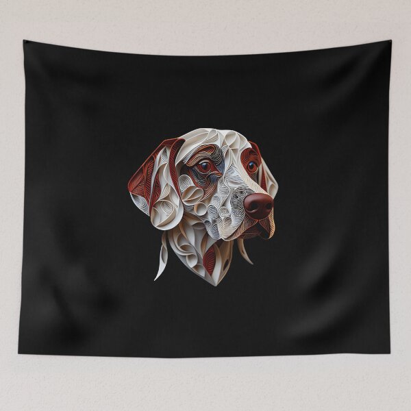 Item preview, Pointer Dog - The Paper Collection designed and sold by FiveIntentions.
