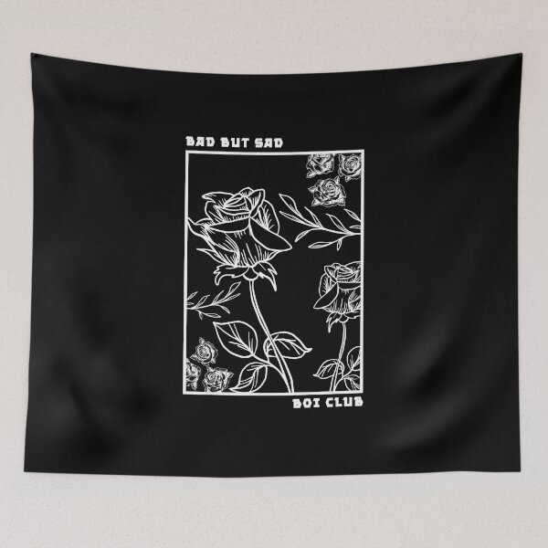 Item preview, Bad but sad boi club rose flower designed and sold by ALIENATIVED.