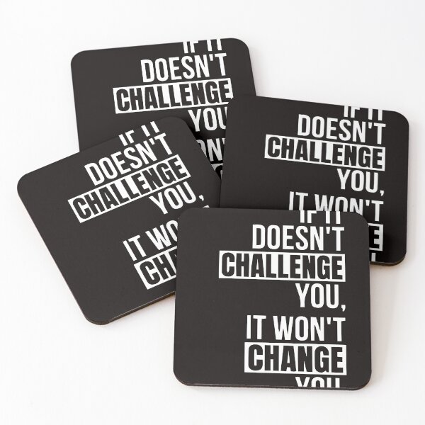 Item preview, If it doesn's Challenge you.it won;t change you designed and sold by Newluck01.