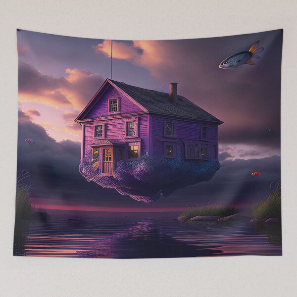 Item preview, Dreamy Ocean House designed and sold by D3monic.