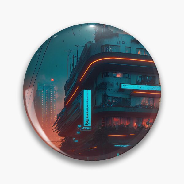 Item preview, Dystopian Cityscape designed and sold by D3monic.