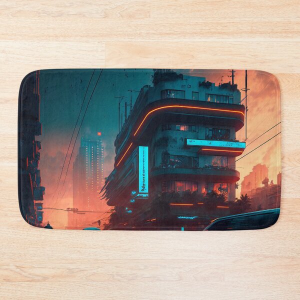 Item preview, Dystopian Cityscape designed and sold by D3monic.